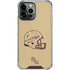 Florida State University FSU Helmet iPhone 14 Pro Max Clear Case