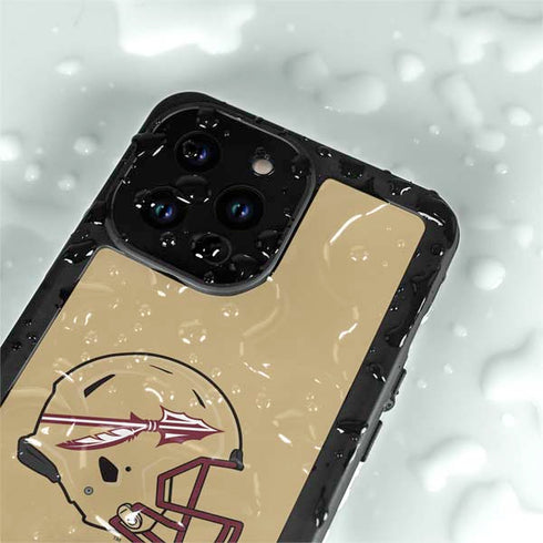 Florida State University FSU Helmet iPhone 14 Pro Max Waterproof Case
