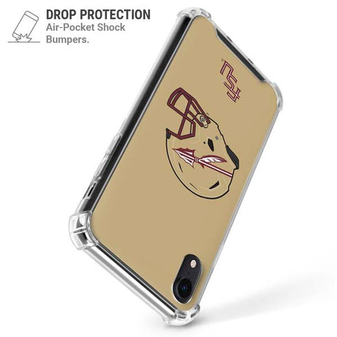 Florida State University FSU Helmet iPhone XR Clear Case