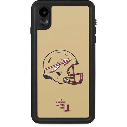FSU Helmet iPhone XR Waterproof Case