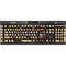 Florida State University FSU Helmet K95 RGB PLATINUM Mechanical Gaming Keyboard Skin