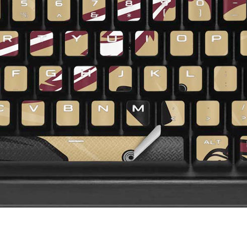 Florida State University FSU Helmet K95 RGB PLATINUM Mechanical Gaming Keyboard Skin