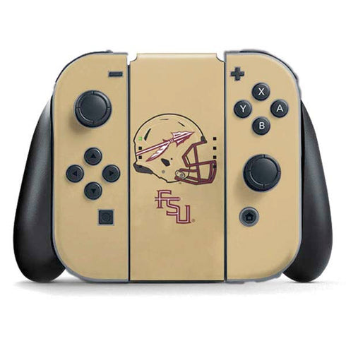 Florida State University FSU Helmet Nintendo Switch (2017-2021) Joy-Con Controller Skin