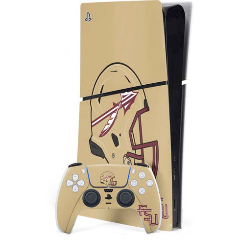 Florida State University FSU Helmet PS5 Slim Digital Edition Bundle Skin
