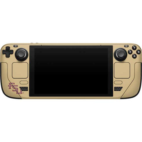 Florida State University FSU Helmet Steam Deck Handheld Gaming Computer Skin