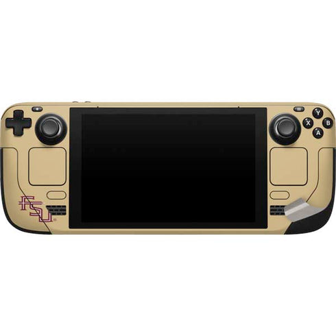 Florida State University FSU Helmet Steam Deck Handheld Gaming Computer Skin