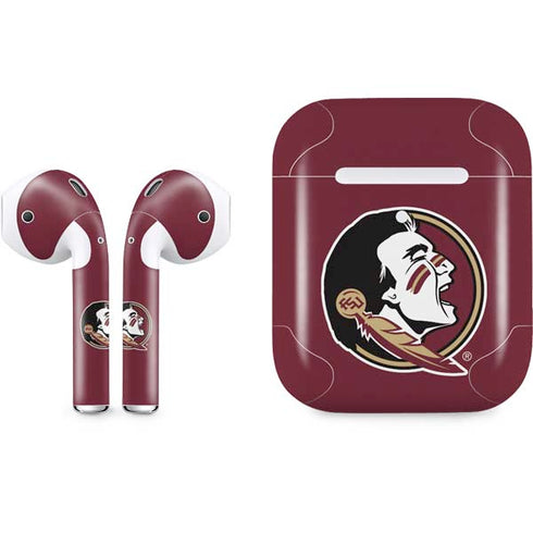 FSU Seminoles Apple AirPods 2 Skin