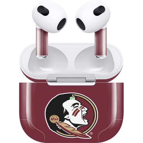 Florida State FSU Seminoles Apple AirPods (3rd Gen 2021) Skin