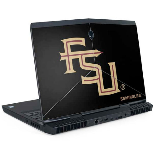 Florida State FSU Seminoles Black Dell Alienware Skin
