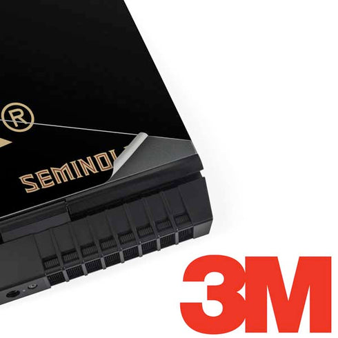 Florida State FSU Seminoles Black Dell Alienware Skin