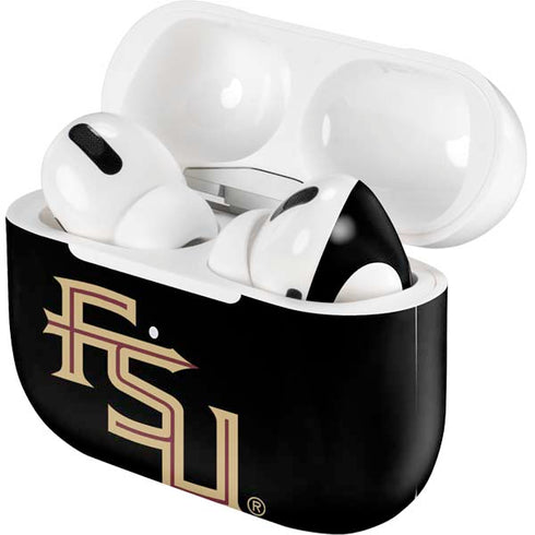 FSU Seminoles Black Apple AirPods Pro Skin
