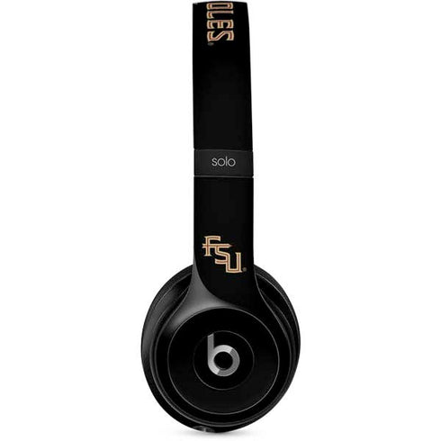 FSU Seminoles Black Beats Solo 2 Wired Skin