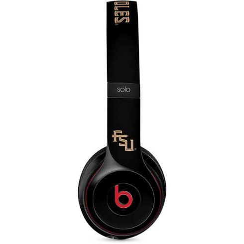 FSU Seminoles Black Beats Solo 2 Wireless Skin
