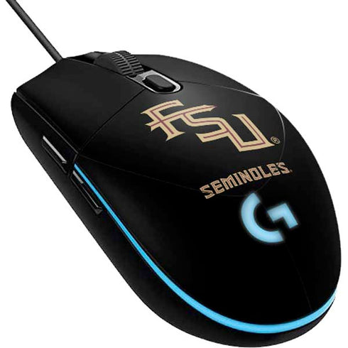 Florida State FSU Seminoles Black G203 Prodigy RGB Wired Gaming Mouse Skin