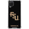 Florida State FSU Seminoles Black Galaxy A12 Clear Case