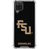Florida State FSU Seminoles Black Galaxy A12 Clear Case