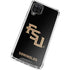 Florida State FSU Seminoles Black Galaxy A12 Clear Case