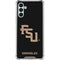 Florida State FSU Seminoles Black Galaxy A13 5G Clear Case