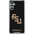 Florida State FSU Seminoles Black Galaxy A13 5G Clear Case