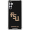 Florida State FSU Seminoles Black Galaxy A14 5G Clear Case