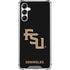 Florida State FSU Seminoles Black Galaxy A14 5G Clear Case