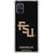 Florida State FSU Seminoles Black Galaxy A51 5G Clear Case