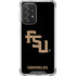 Florida State FSU Seminoles Black Galaxy A52 5G Clear Case