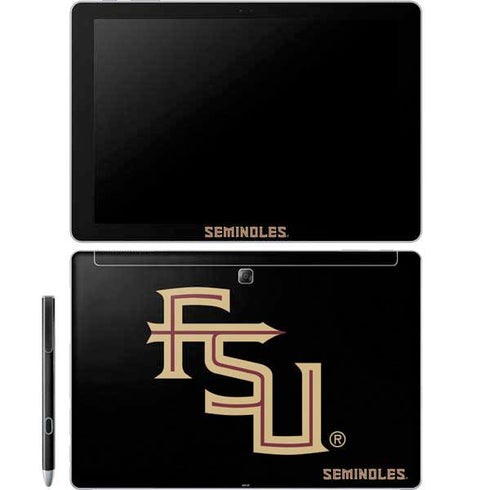 FSU Seminoles Black Galaxy Book 12in Skin