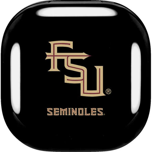 Florida State FSU Seminoles Black Galaxy Buds Live Skin