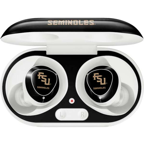 Florida State FSU Seminoles Black Galaxy Buds Plus Skin