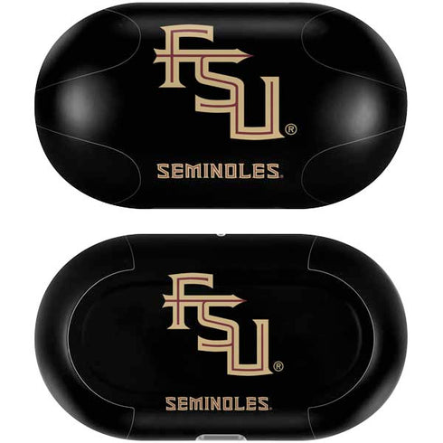 Florida State FSU Seminoles Black Galaxy Buds Plus Skin