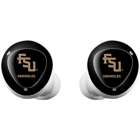 Florida State FSU Seminoles Black Galaxy Buds Plus Skin
