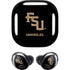 Florida State FSU Seminoles Black Galaxy Buds Pro Skin