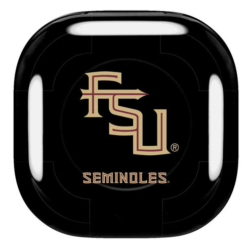 Florida State FSU Seminoles Black Galaxy Buds Pro Skin
