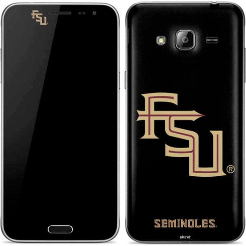 FSU Seminoles Black Galaxy J3 Skin