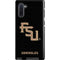 FSU Seminoles Black Galaxy Note 10 Pro Case