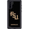 FSU Seminoles Black Galaxy Note 10 Waterproof Case