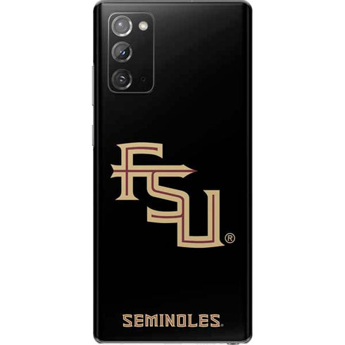 Florida State FSU Seminoles Black Galaxy Note20 5G Skin