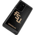 Florida State FSU Seminoles Black Galaxy Note20 Ultra 5G Waterproof Case