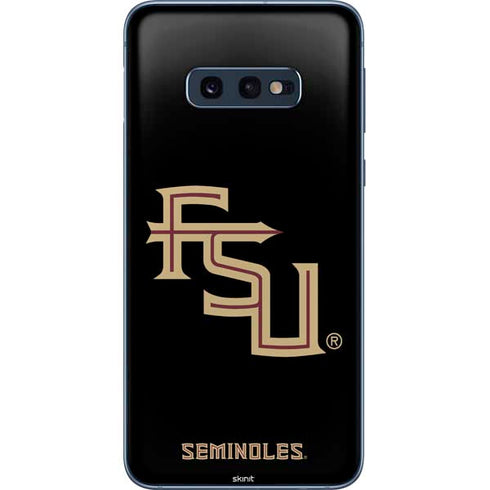 FSU Seminoles Black Galaxy S10e Skin