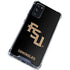 Florida State FSU Seminoles Black Galaxy S20 FE Clear Case