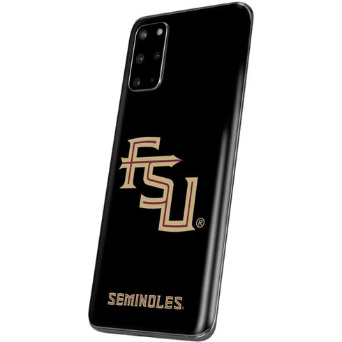 Florida State FSU Seminoles Black Galaxy S20 Plus Skin