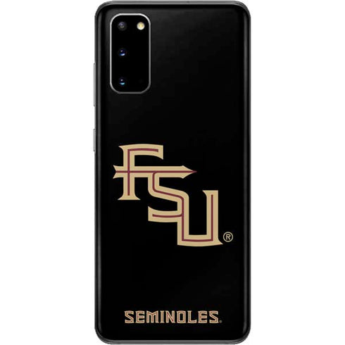 Florida State FSU Seminoles Black Galaxy S20 Skin