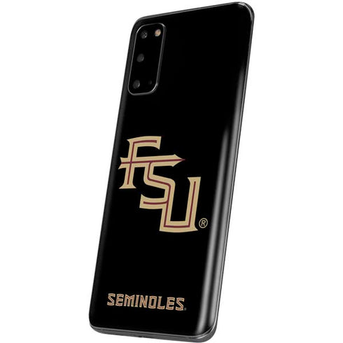 Florida State FSU Seminoles Black Galaxy S20 Skin