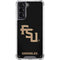 Florida State FSU Seminoles Black Galaxy S21 5G Clear Case