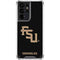 Florida State FSU Seminoles Black Galaxy S21 Ultra 5G Clear Case