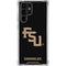 Florida State FSU Seminoles Black Galaxy S22 Ultra Clear Case