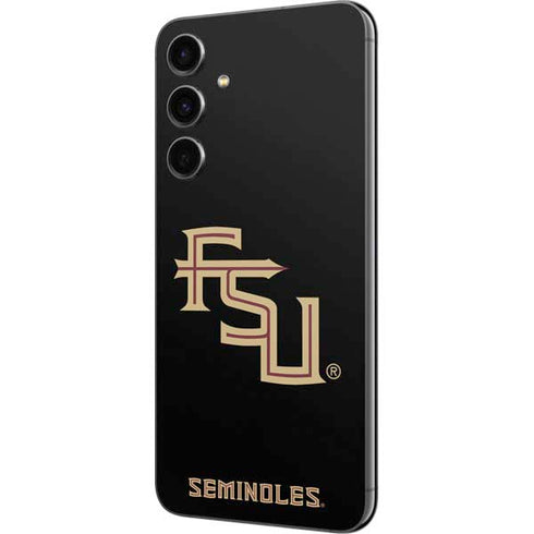 Florida State FSU Seminoles Black Galaxy S23 FE Skin