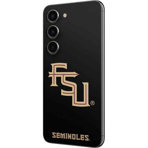 Florida State FSU Seminoles Black Galaxy S23 Skin