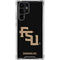 Florida State FSU Seminoles Black Galaxy S23 Ultra Clear Case